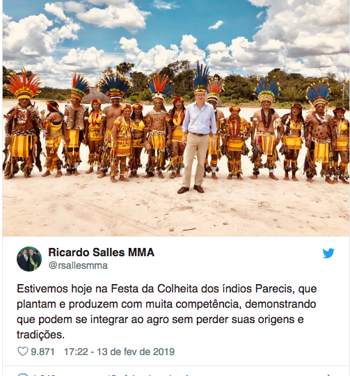 Após críticas, ministro do Meio Ambiente visita Amazônia