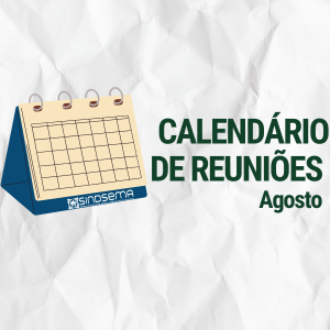 Confira o calendário de Plenárias de agosto