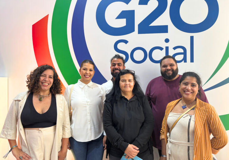 SINDSEMA PRESENTE NO G20 SOCIAL